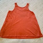 Life is Good Women’s orange  tank top - tree - birds. Size Small Photo 5