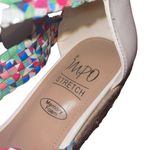 Impo  Stretch Women’s Wedge Sandal Size 11 Multi Color Memory Foam Ankle Zip Photo 3