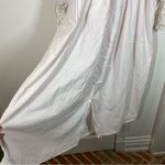 VTG VANDEMERE Pink Lace Cotton Cottage Core Nightgown M Victorian Crochet Lace Size M Photo 3