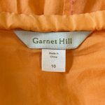 Garnet Hill  Peach Cotton Skirt with Pink Embroidery Photo 2