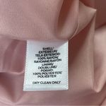 Loft BLUSH pink lightweight embroidered bomber jacket Sz L Photo 11