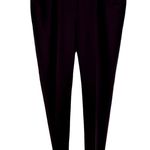 Theory Custom Max 2 Stretch Italian Wool Relaxed Fit Pant Straight Eggplant 10 Photo 1