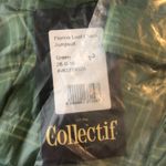 Collectif London Modcloth Florina Leaf Check Jumpsuit Plaid Green US S Photo 5