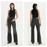 Levi's New with tags Levi’s high rise black 70s high flare jeans in size 34 Photo 2