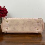 BRANGIO Italy Matte Twinkle Hearts Vegan Leather Handbag Pink Photo 7