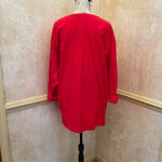 Champion  cotton long sleeve t-shirt tunic red casual sporty lounge Sz XL Photo 4