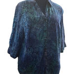 LIZ & ME FOR CATHERINES Blue &Purple Size 14 Photo 0