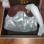 Juicy Couture Rare Retro  Pam & Gela Metallic Silver Scottie Wristlet Purse NWT Photo 5