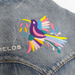 Imogene and Willie x Rodan + Fields Denim Western Embroidered Vest Size Small Photo 12