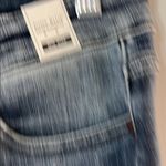 Judy Blue  Ripped Cropped Jeans in Dark Wash Photo 4