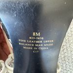 Vtg 90’s Marino Boutique Black White Geometric Square Toe Slingback Heels Sz 8 Photo 5