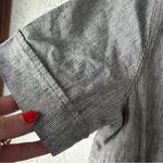 SEESUN Tanhoni Linen Cotton Shirt Dress In Color Whiblack Size L White Size L Photo 7