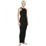 SKIMS  Black Soft Lounge Cut Out Long Slip Dress Photo 8