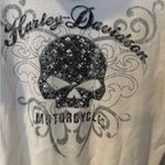 Genuine Harley Davidson Willie G Laced Front‎ Henley Hoodie Embellished C Size XL Photo 9