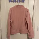 Vintage Carol Rose women’s pink fleece full zip jacket large Photo 4