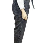 Sézane  Austin Belted Paperbag Pants, Washed Black, FR48/US16 Photo 6