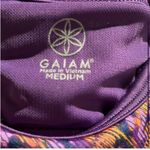 Gaiam  Athletic Dress Purple Medium with Padded Shelf Bra Photo 2