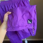 American Vintage SERAC VINTAGE Purple nylon straight leg/ jogger pants | large Photo 1