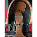 Classic Travel Bag with Leather Handles and Buckle Detail Black Photo 3