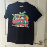 Teddy Fresh  Wish You Were Here Black Tee Photo 0