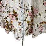 American Eagle White Floral Design Romper Jumpsuit  Outfitters Women’s Size Small Photo 3