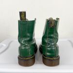 Dr. Martens Vtg Doc Martens Made in England Forest Green Combat Boots Sz 5 UK Grunge Photo 4