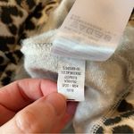 Old Navy  Leopard Print Oversized Half Zip Mock Neck Pullover Sweatshirt Medium Photo 7