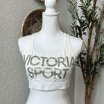 Victoria's Secret Victoria’s Secret Classic Unlined Wirefree Sports Bra Retro Shimmer Print Size L Photo 0