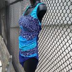 MiracleSuit Vintage  Seashell Ruched Tummy Control Swimsuit Women Size XL Photo 2