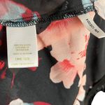 Eva Mendes‎ Women's One Size Floral Kimono Cinched Sleeve Long Fringe Boho Flowy Black Photo 5