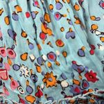 Poupette St. Barth Soledad Off Shoulder Mini Dress Size Large Sky Blue Murrina Photo 10