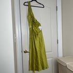 Reformation NWT ‎ Dasha Silk Midi Dress in Algae Bloom Size 4 Photo 4
