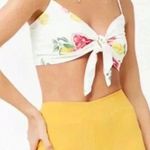 Forever 21 💥🆕 Fruit Prints Woven Bralette Top L🆕 Photo 0