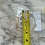 NWT Bansri Gold Plated Elephant Bangle Bracelet – Ivory/Gold Tone – OS Photo 3