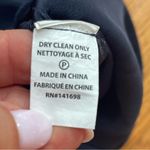 Ramy Brook Womens Navy Ruched Sleeve
V-Neckline Silky Blouse Sz XS Photo 11