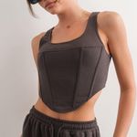 Isabelle's Cabinet Isabelle’s Cabinet Pretty Garbage Cropped Corset & Jogger Set Photo 2