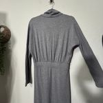 Anthropologie  Daily Practice Gray The Arabella Drapey Dress Academia Size XS Photo 10