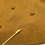 Alice + Olivia Gleeson Metal Ball Wool Blend Sweater Womens Large Photo 7