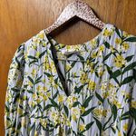 Pomander Place Palmetto Garden Kenzo Long Sleeve Mini Dress Floral Medium M Blue Photo 8