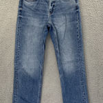 American Eagle  Super High Rise Ankle Straight Jeans Stretch Boho Women's 4 x 27 Photo 0