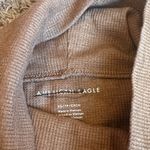 American Eagle Outfitters Brown Cowl Neck Sweater Photo 2