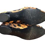 Alain Tondowski Paris Animal Print Skull Flats Slip On Women's Size EU 37 US 6.5 Brown Photo 5