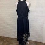 NWT Dressystar Black Lace High Neck Halter High Photo 7