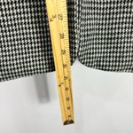 Sag Harbor Woman Blazer 16W Black White Wool Blend Houndstooth Academia Preppy Photo 5