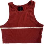 Jordan Women’s Racerback Ribbed Cropped Tank Top M Basketball Sporty Athleisure Photo 4