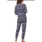 Brand New Cuddlduds Women's Size Small Jogger Long Sleeve Pajama Set 2 Piece Blue Size L Photo 1