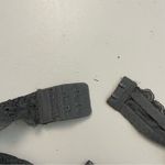 Free People  Intimately Bralette Galloon Lace Halter Adjustable Band Floral Grey Photo 10