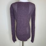 Rubbish Heathered Purple Blue Cable Knit Sweater Sz Small Photo 1