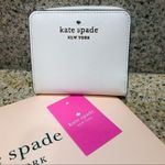 Kate Spade  Bifold Wallet In Parchment​ Photo 0