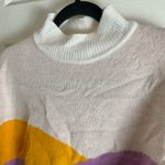 H&M  Divided Jacquard-Knit Mock Turtleneck Sweater size small Photo 2